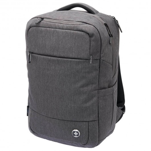 Charcoal Heather Swissdigital Calibre Backpacks
